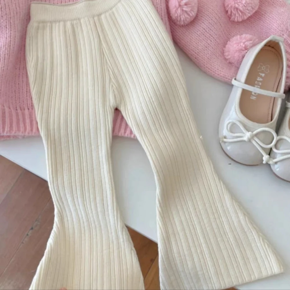 Pom Pom Sweater and Knit Pant Set - Picture 2 of 4